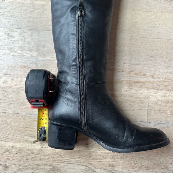🇮🇹 Italian Tall Leather Boots 36 - Picture 9 of 13